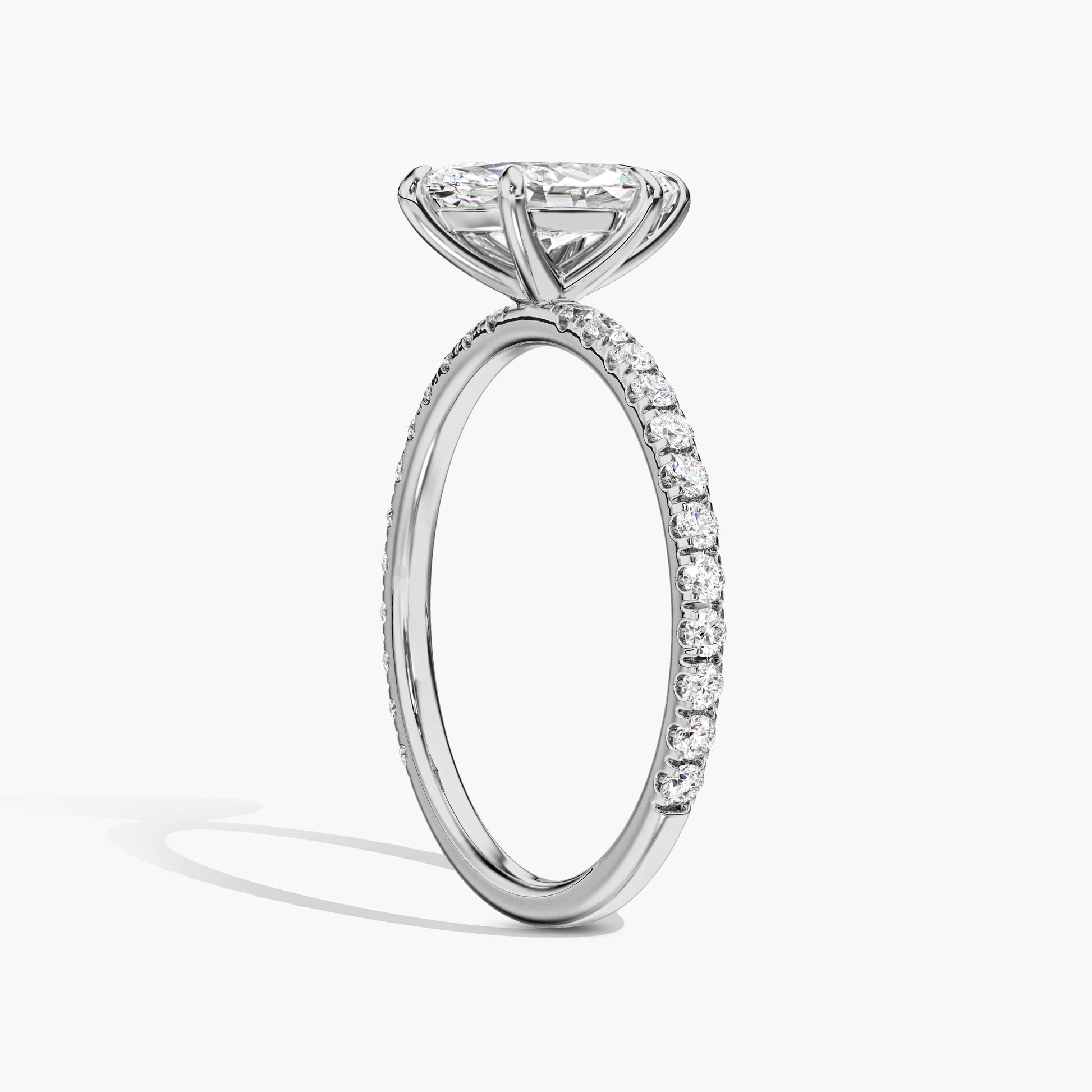 single stone diamond ring