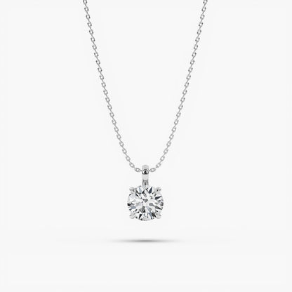 April month diamond necklace