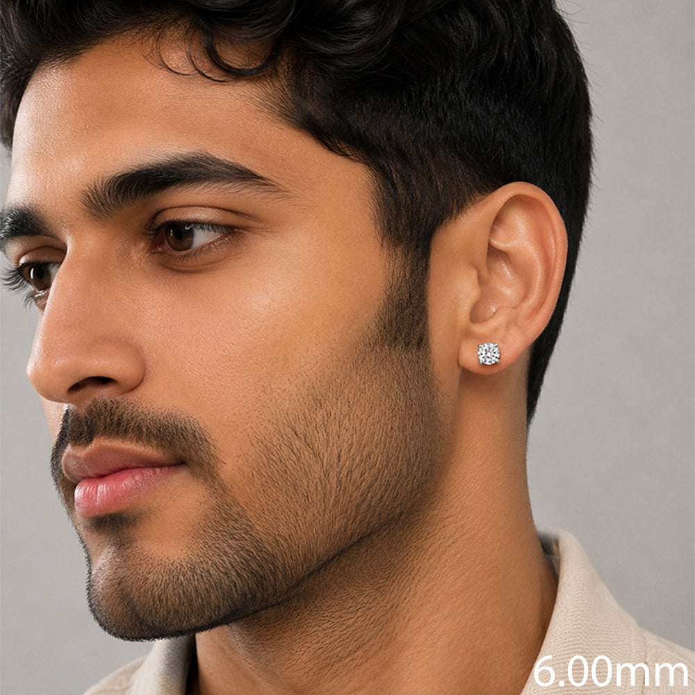 Buy 6mm Premium 925 Sterling Silver Earrings