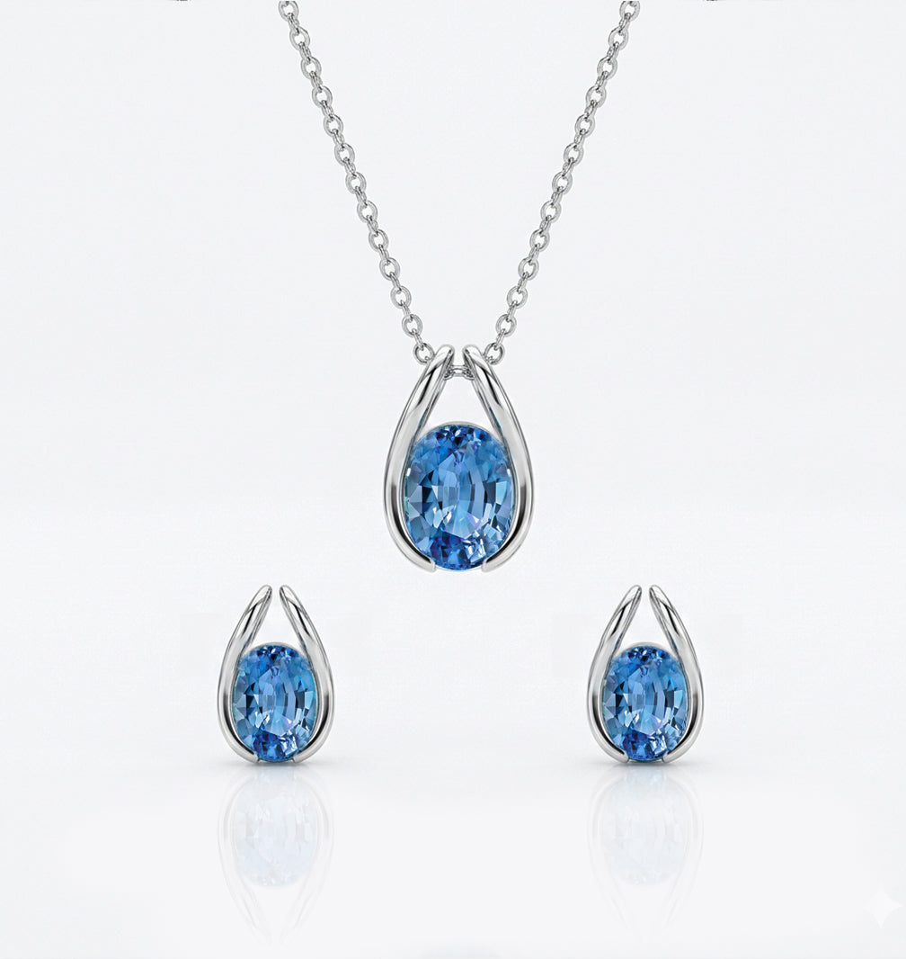 topaz necklace