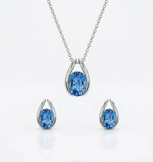 topaz necklace