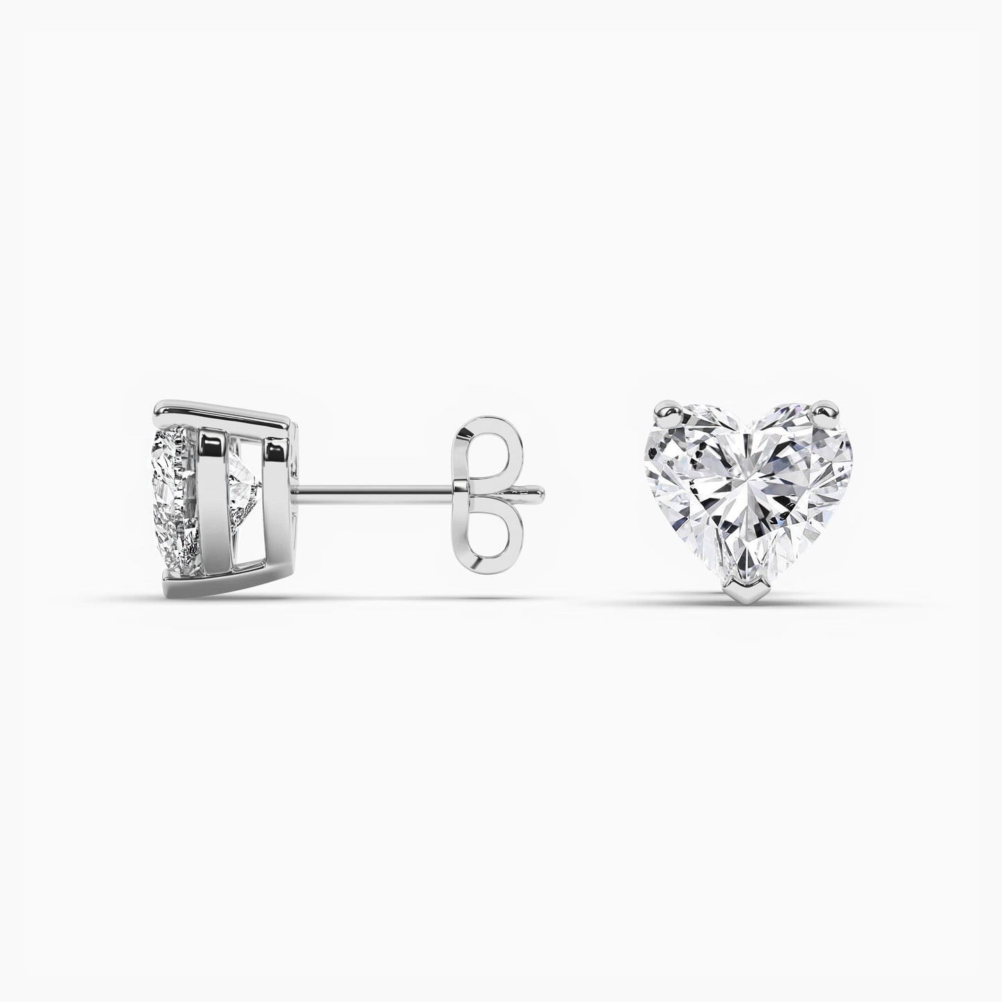 Silver earrings