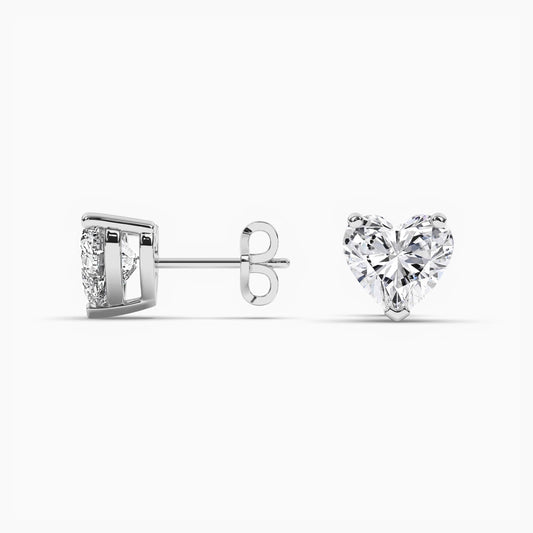 Silver earrings