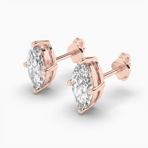 silver stud earrings