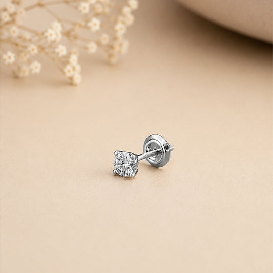 Diamond Ear Stud for Men