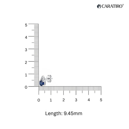 blue diamond pendant