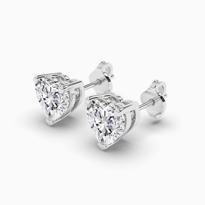 Silver earrings