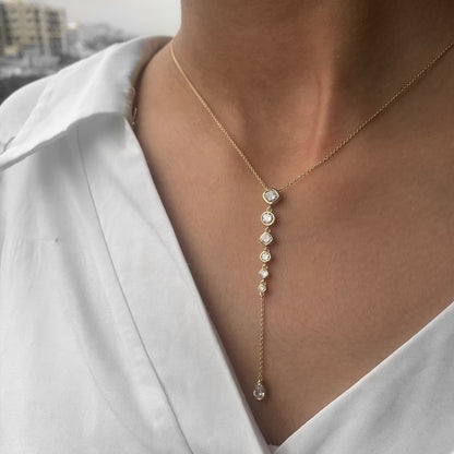 american diamond necklace