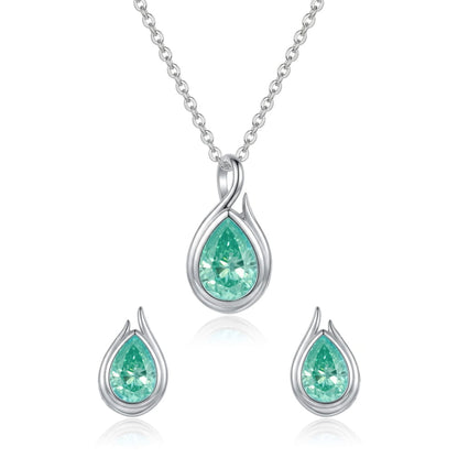 Blue diamond pendant