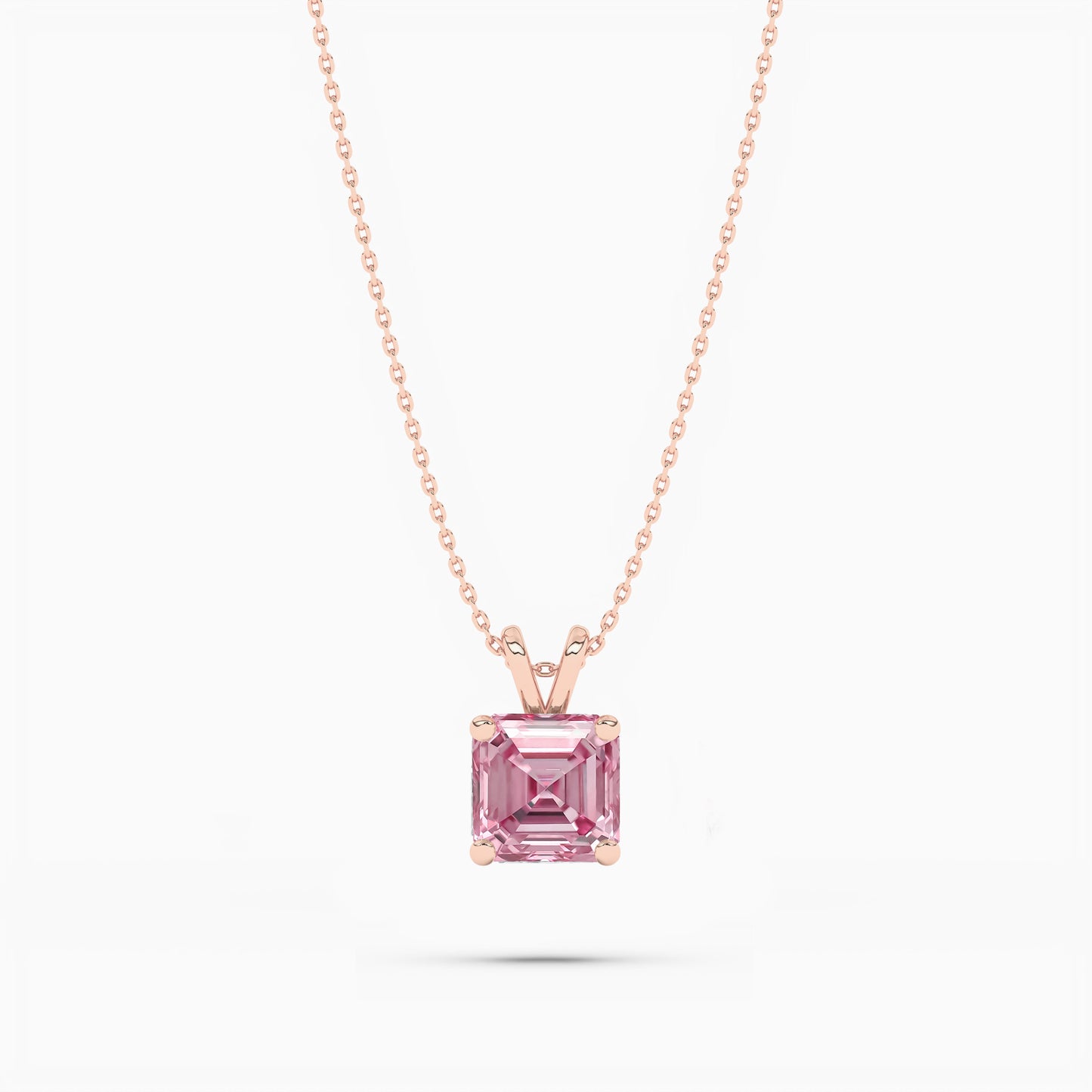 Rose gold plated Forever love mecklace