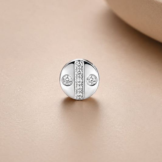 Screw Shape stud for men