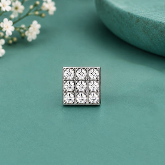 Diamond stud for men