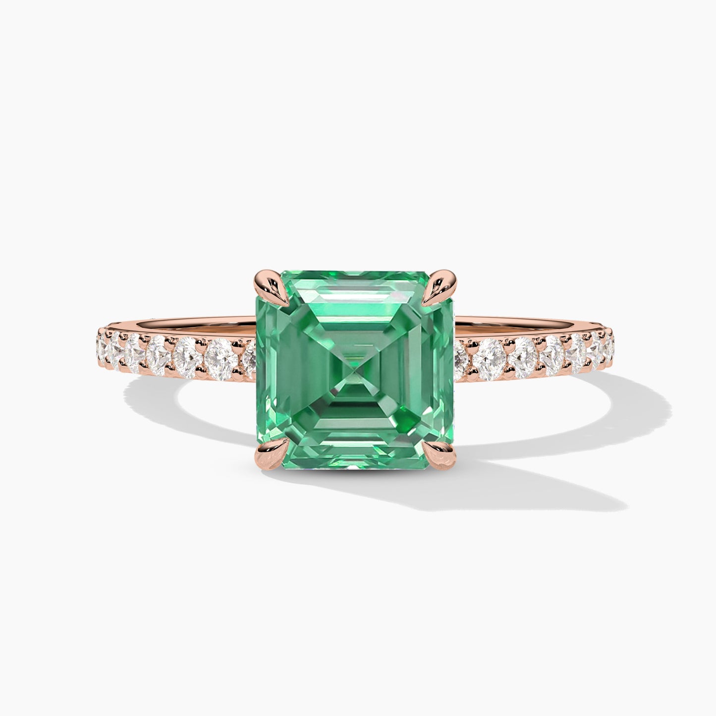 original diamond ring price​ rose gold plated