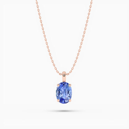 rose gold plated diamond pendant