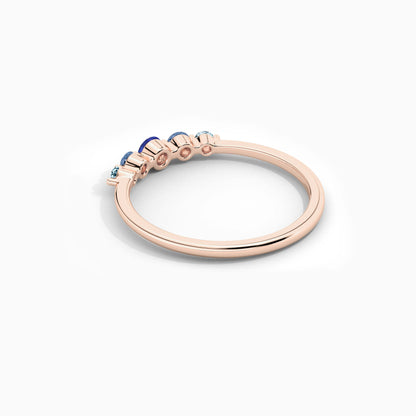 Five diamond ring