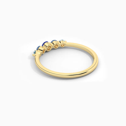 Five diamond ring