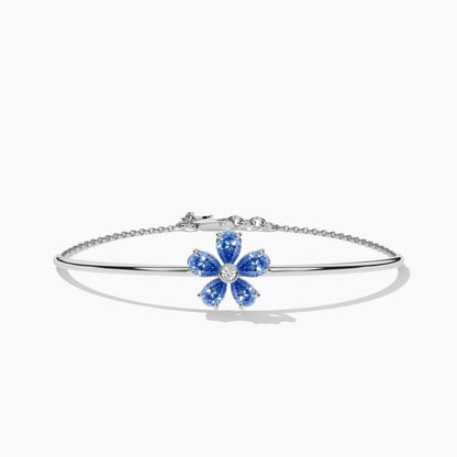 Blue flower Bracelet
