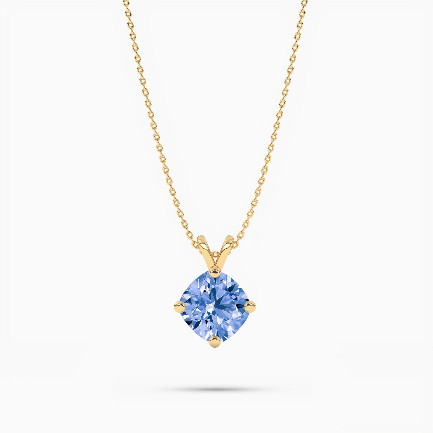 silver diamond necklace​