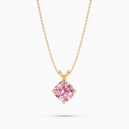 Yellow gold plated Forever love mecklace