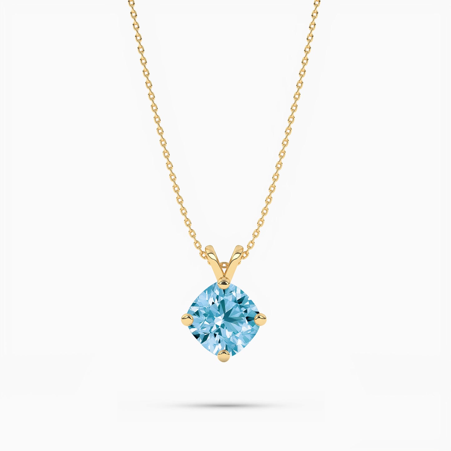 Ocean Love Small Silver Pendant Necklace