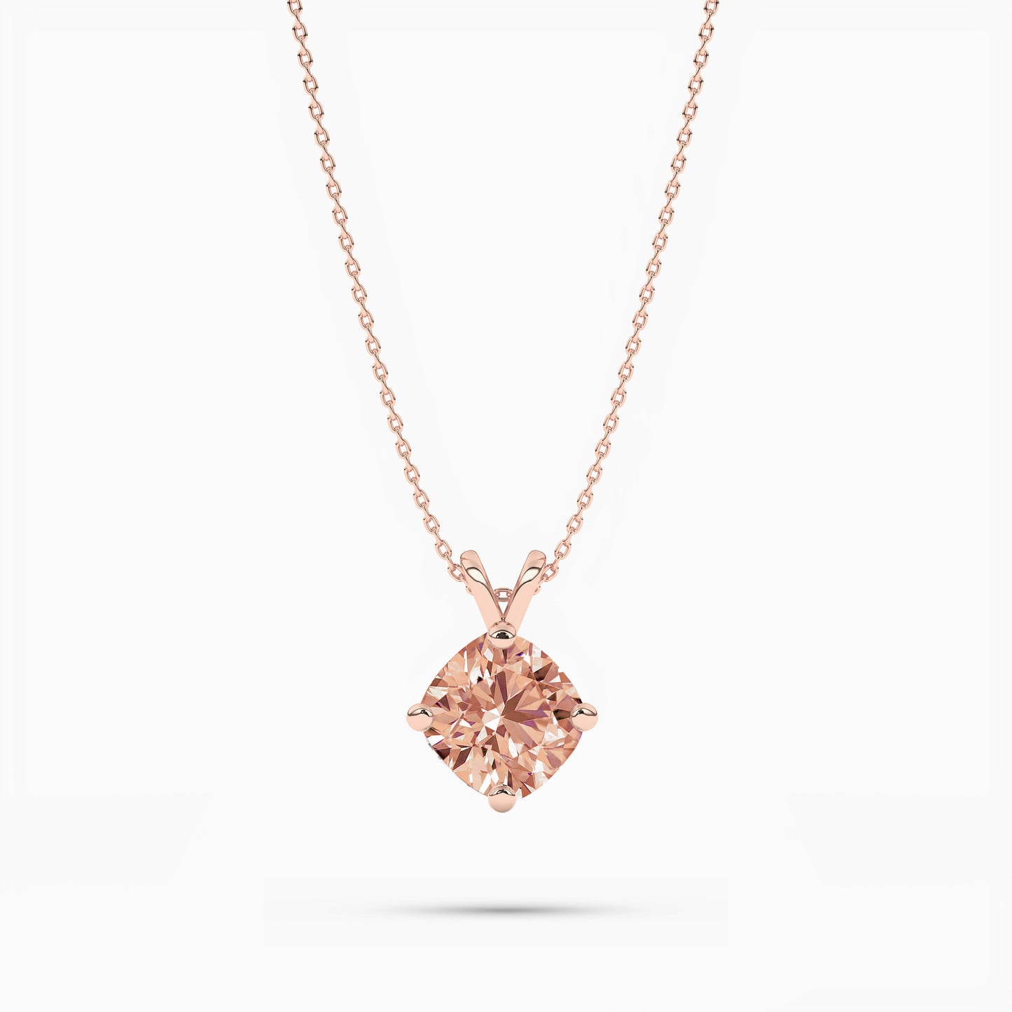 small silver pendant necklace