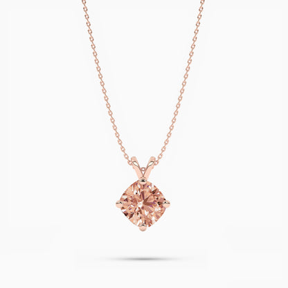 small silver pendant necklace