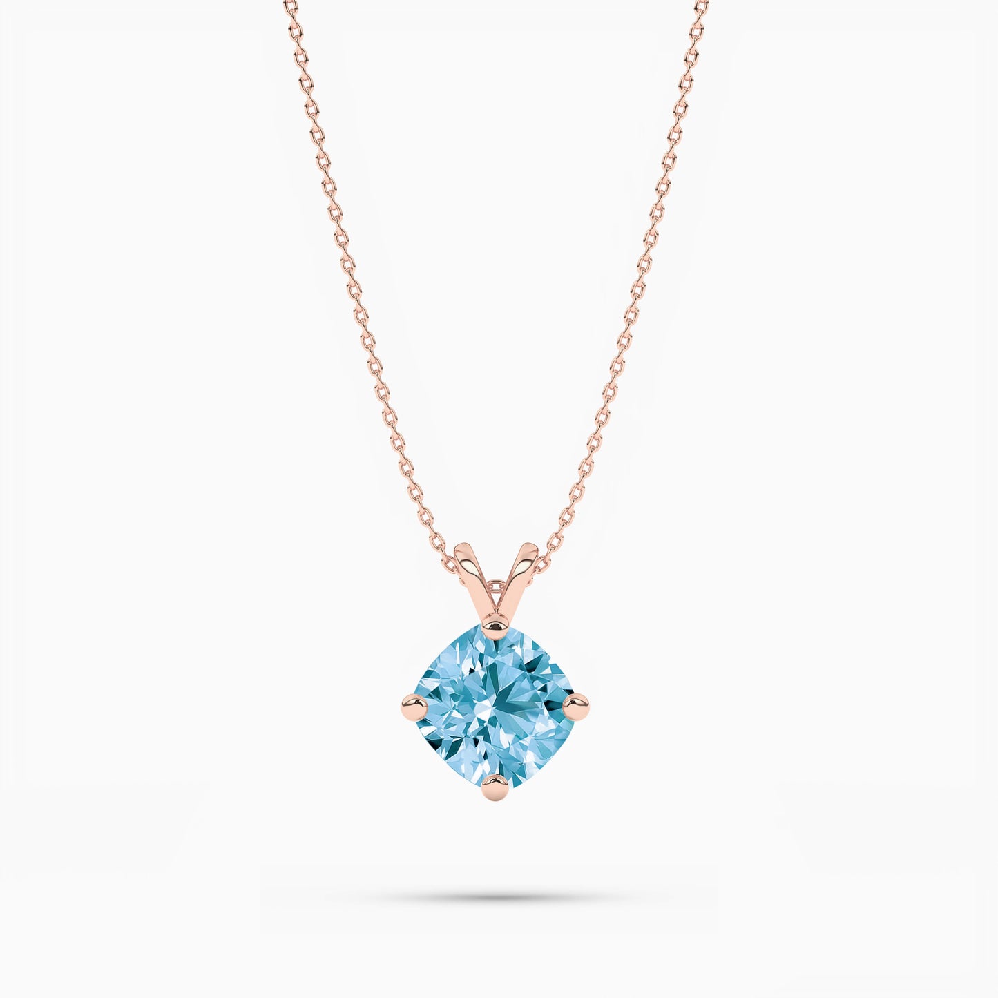 Ocean Love Small Silver Pendant Necklace