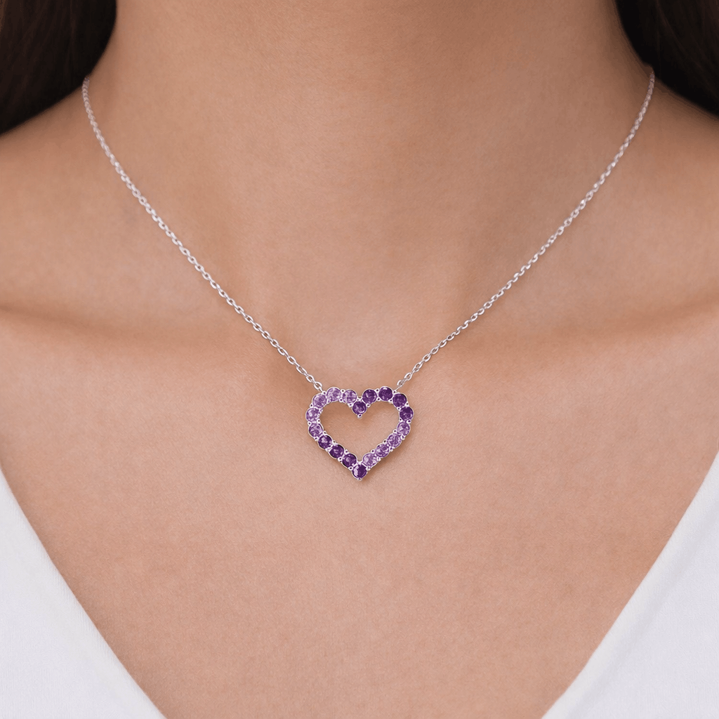silver locket and chain