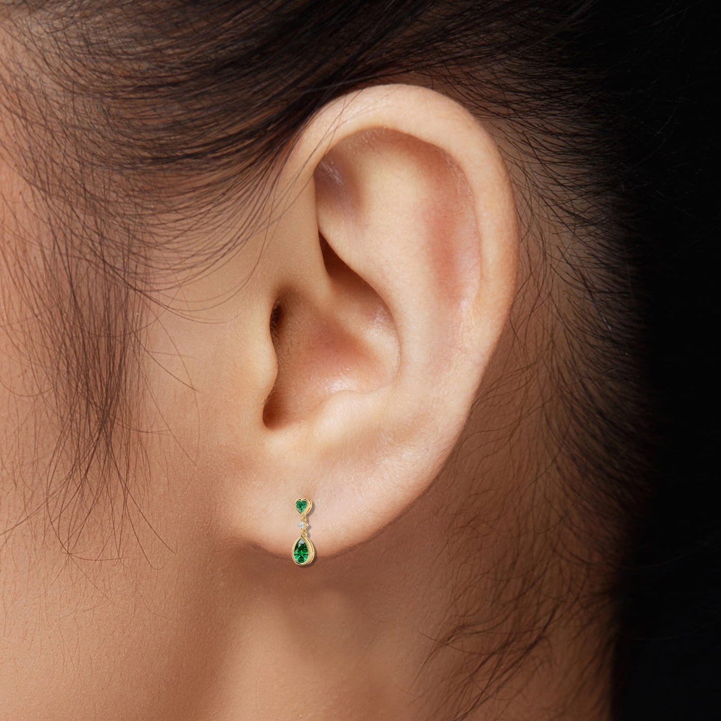 girls drop earrings