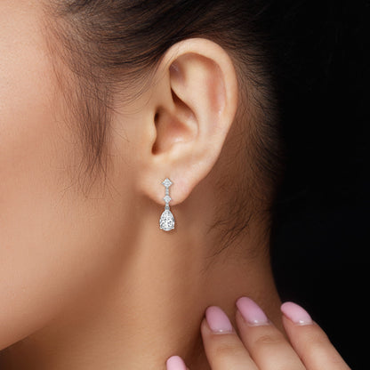 Simulated Diamond Earrings for Women