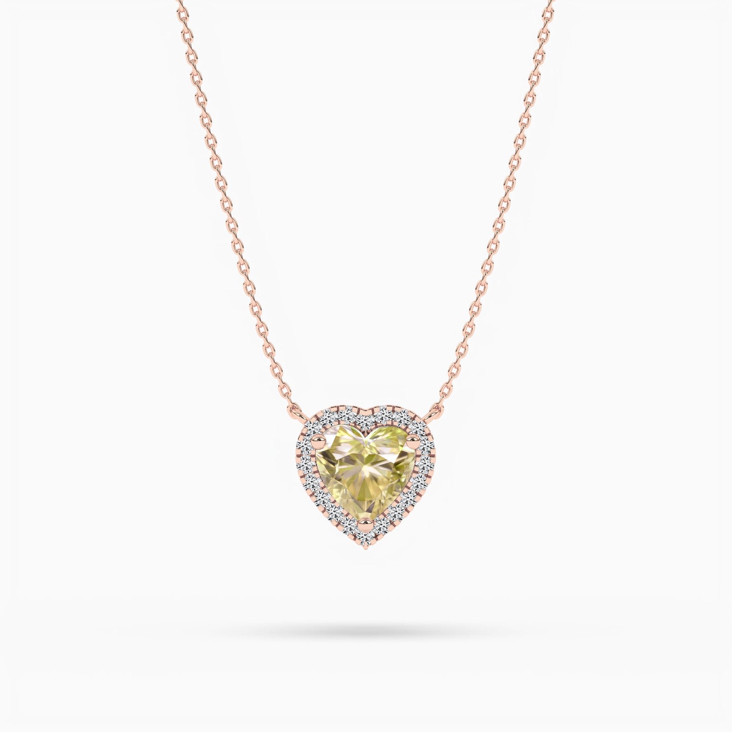 yellow Eternal love Pendant