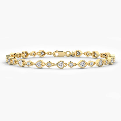heart bracelets for women