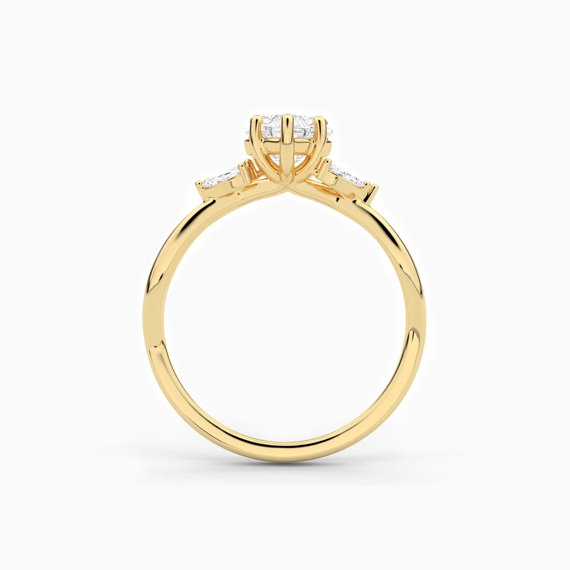 silver heart ring