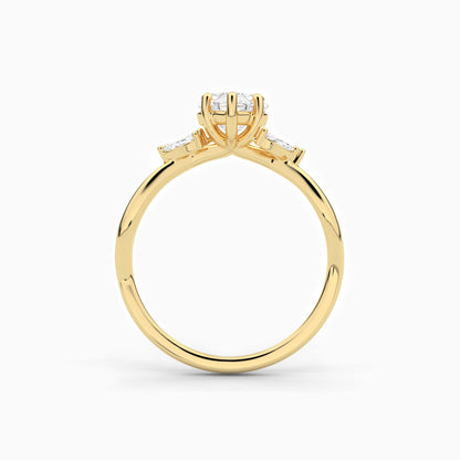 silver heart ring