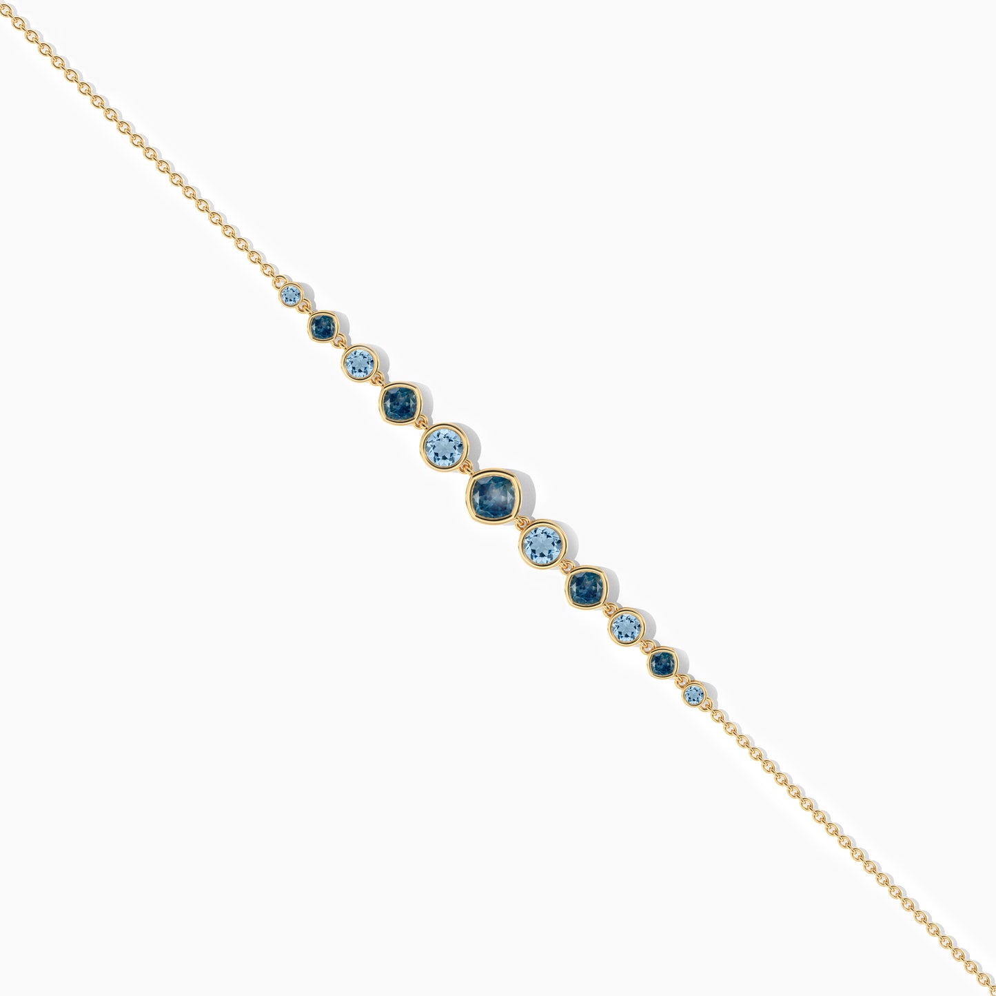 blue diamond necklace