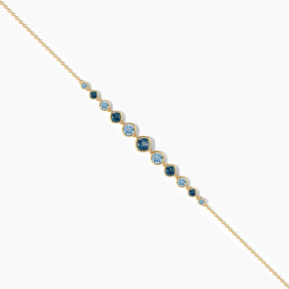 blue diamond necklace