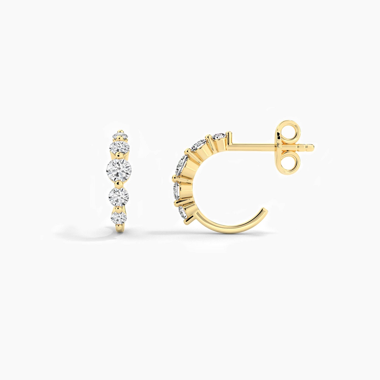 hoop design earrings