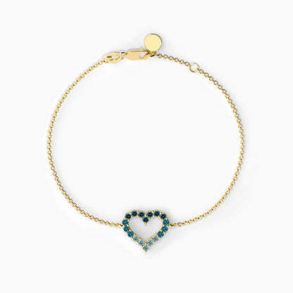 blue bracelet