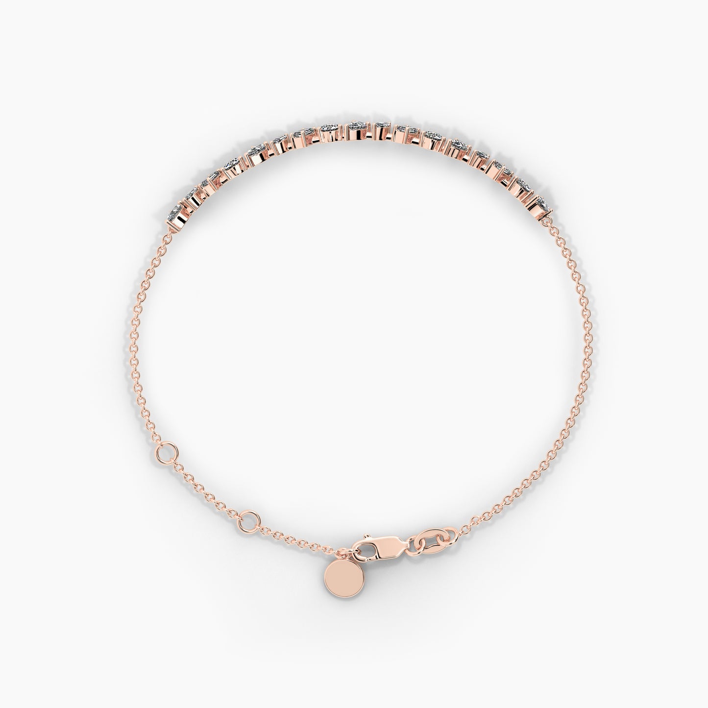 silver bracelet with stones