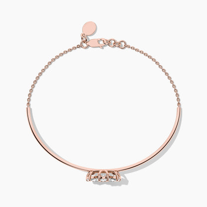 sterling silver flower bracelet