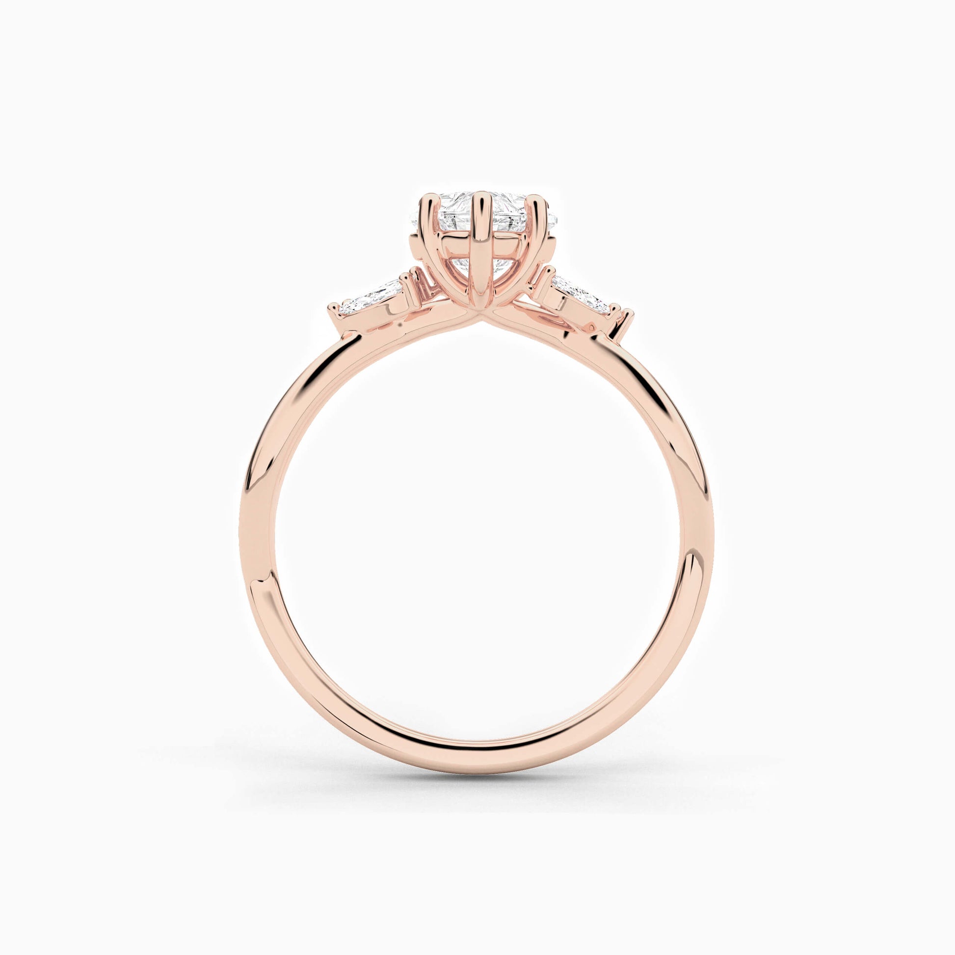 silver heart ring