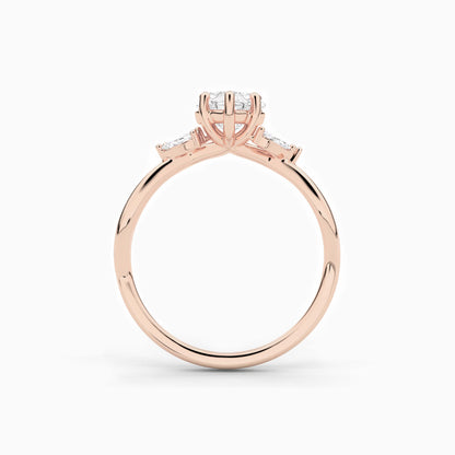 silver heart ring