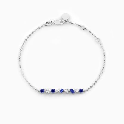 blue sapphire bracelet​