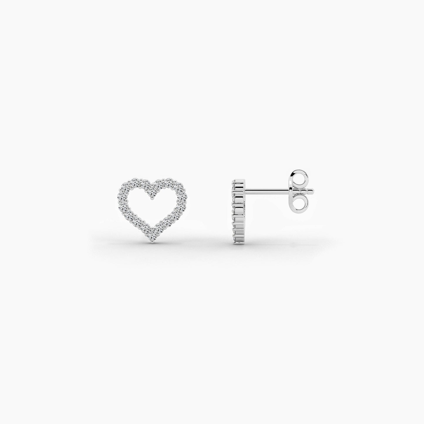 heart studs