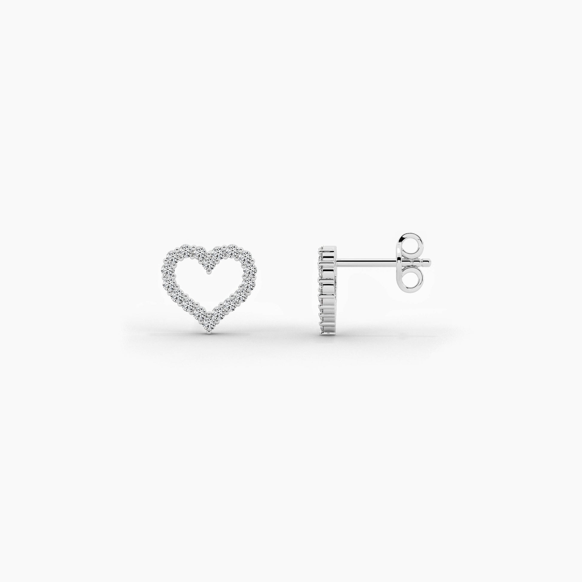 heart studs