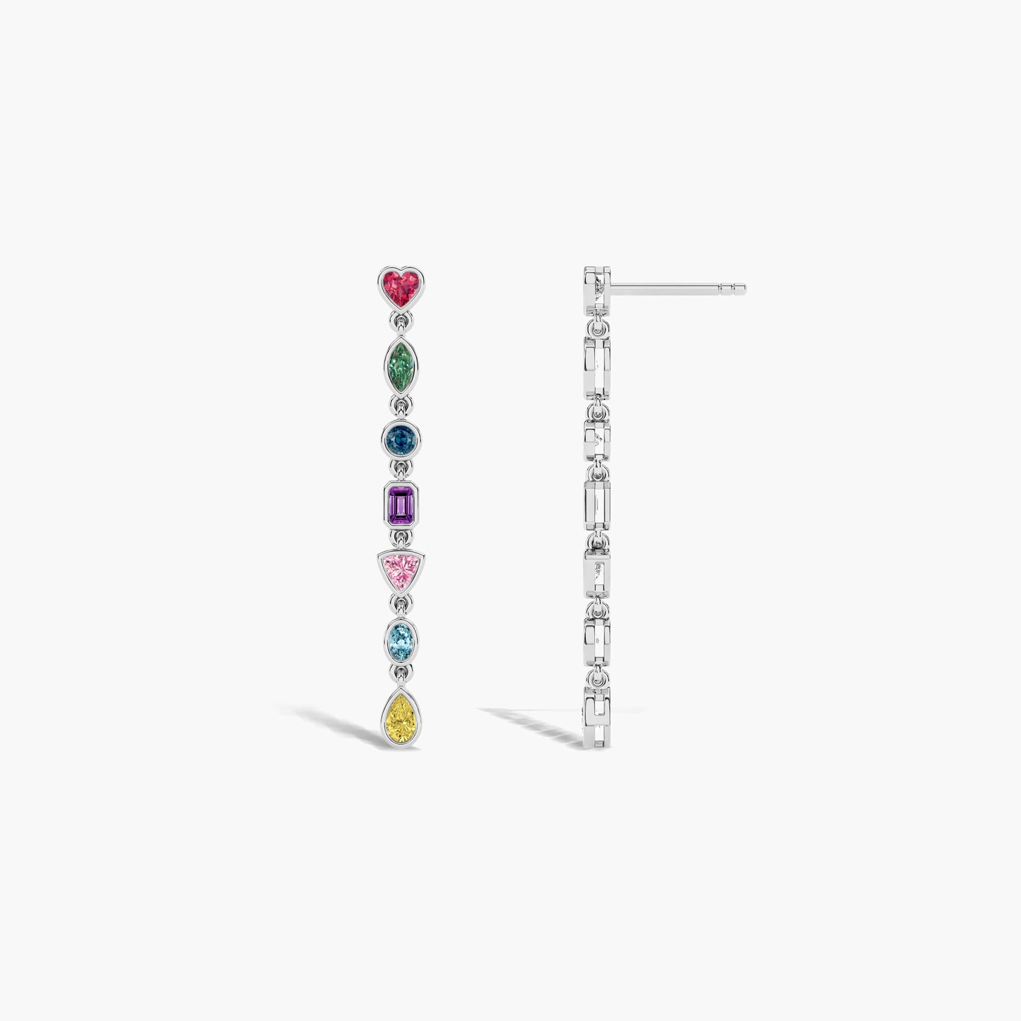 925 Sterling Silver Drop Earrings