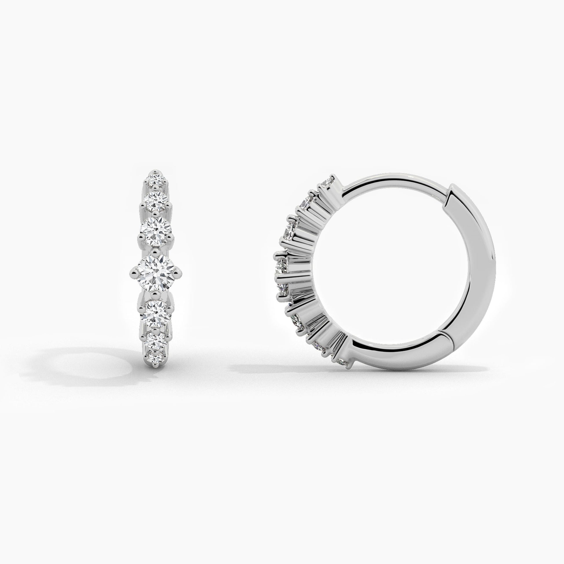 round hoop earrings