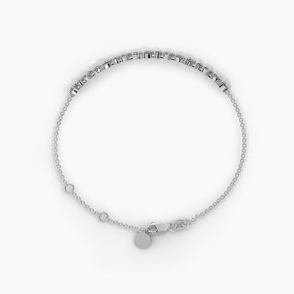 Mixed Shape Silver Bracelet