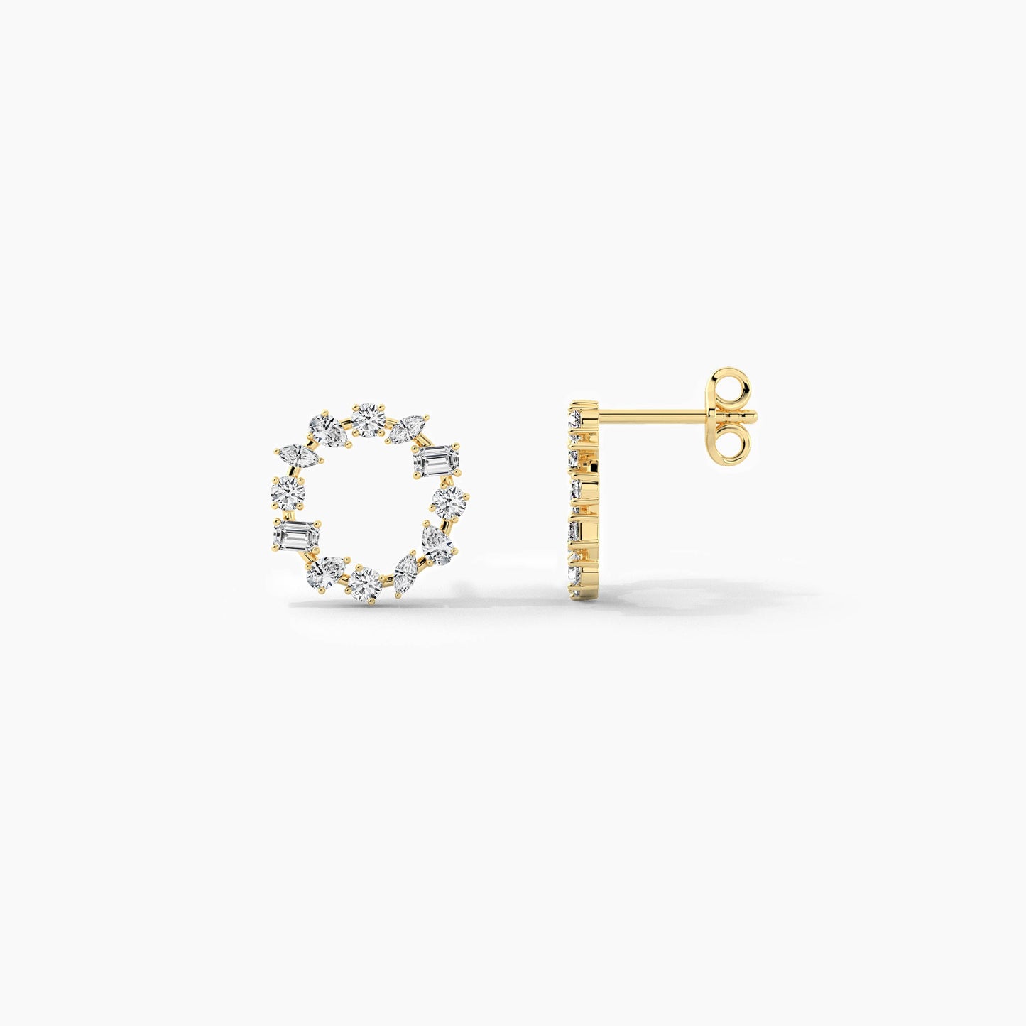 circle earrings