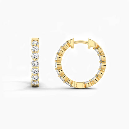 girls hoop earrings